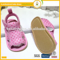 2015 neues Design weiches Baumwollgewebe oberes TPR outsole Baby Sandelholz